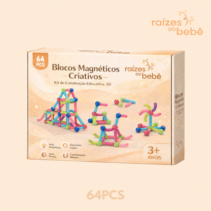 Blocos Magnéticos AntiTela Kids™