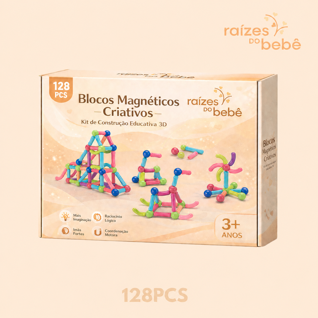 Blocos Magnéticos AntiTela Kids™