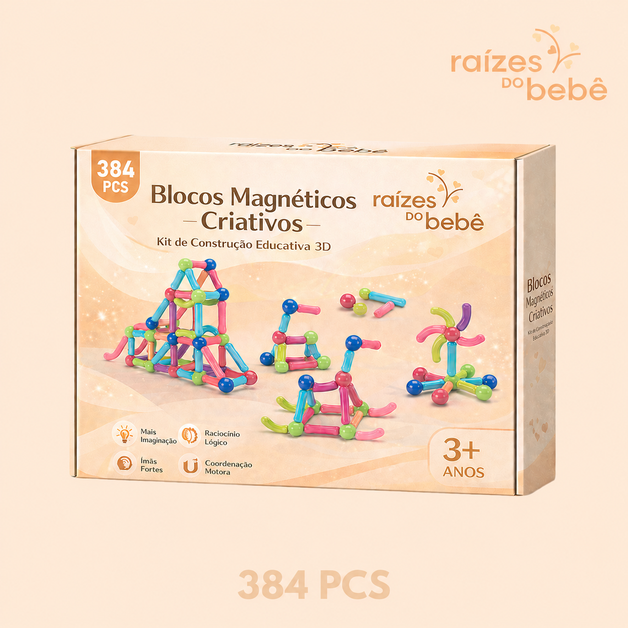 Blocos Magnéticos AntiTela Kids™