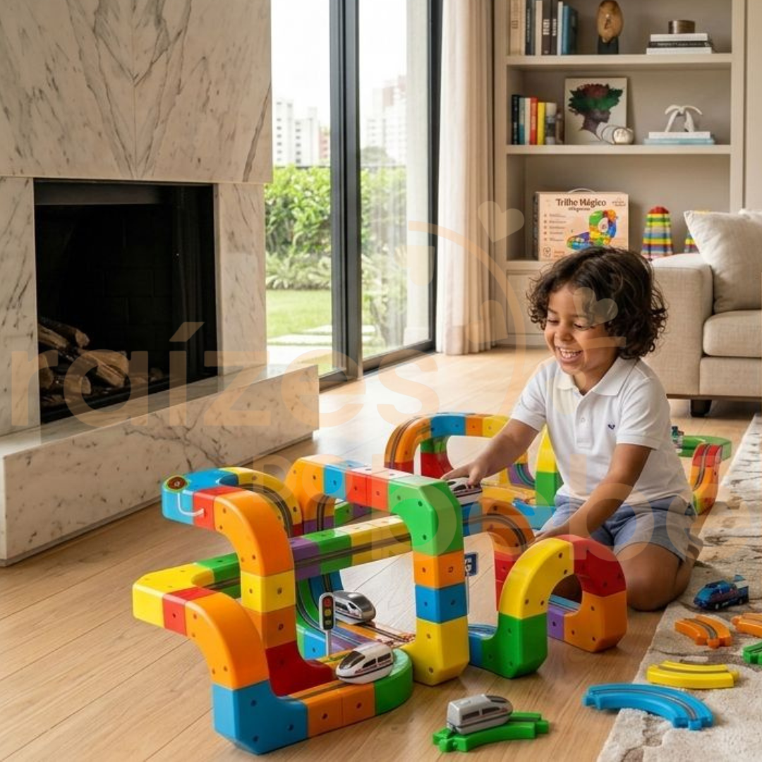 Trilho Mágico Magnético AntiTela Kids™