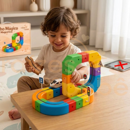 Trilho Mágico Magnético AntiTela Kids™