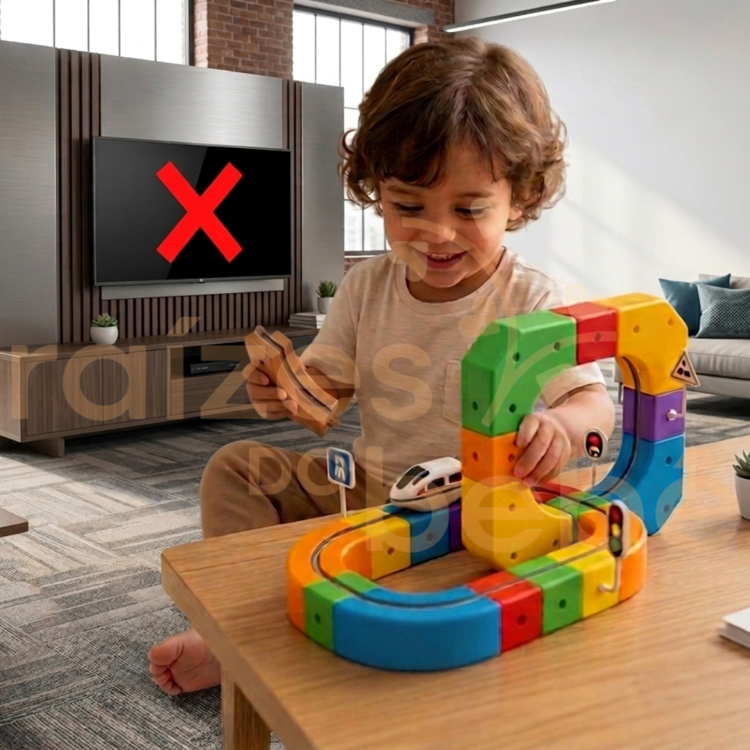 Trilho Mágico Magnético AntiTela Kids™