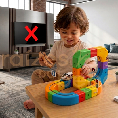 Trilho Mágico Magnético AntiTela Kids™
