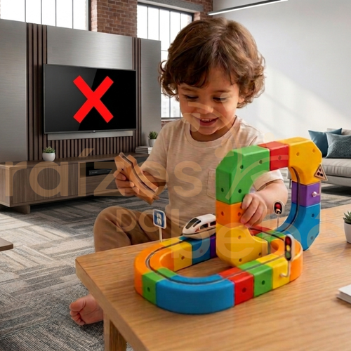 Trilho Mágico Magnético AntiTela Kids™