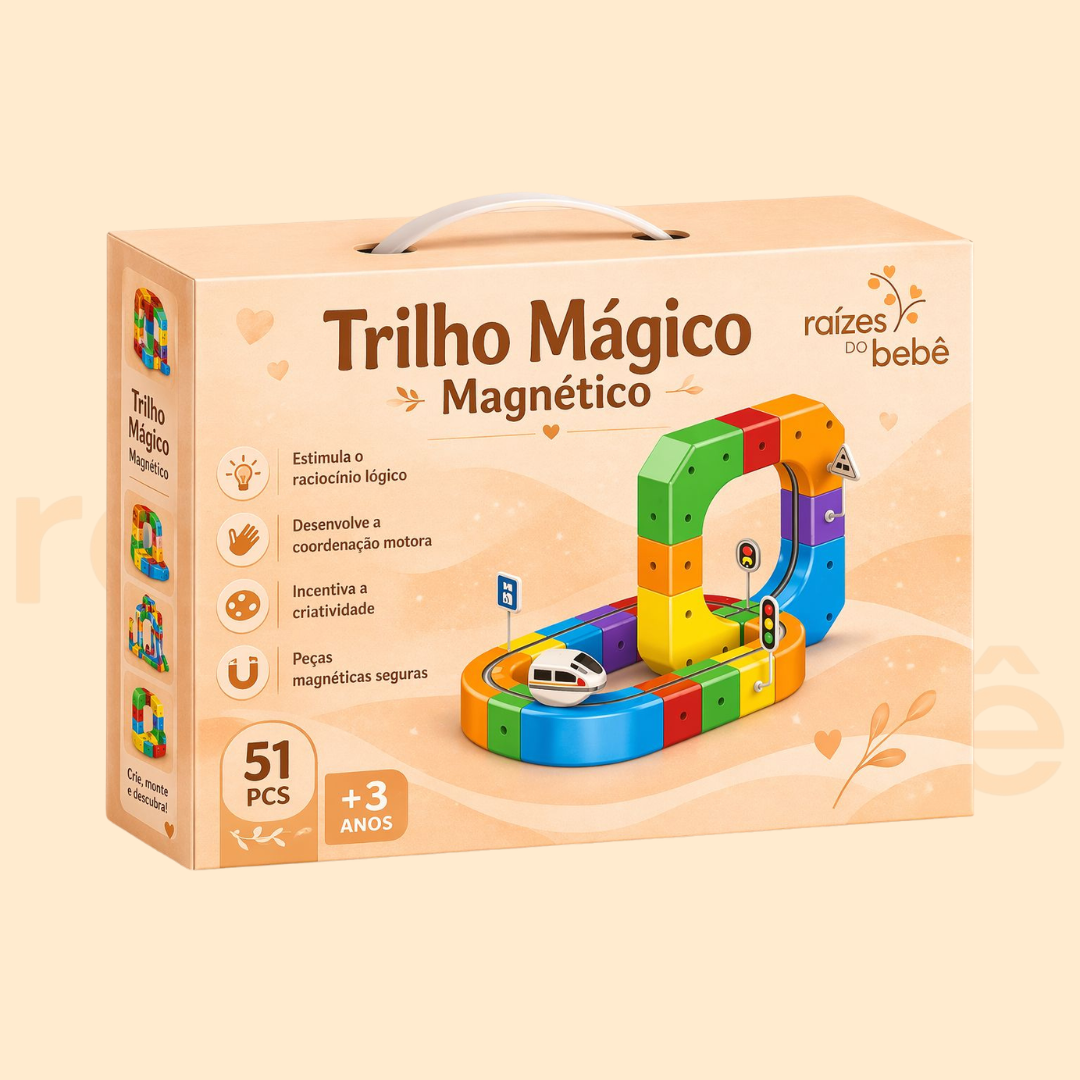 Trilho Mágico Magnético AntiTela Kids™