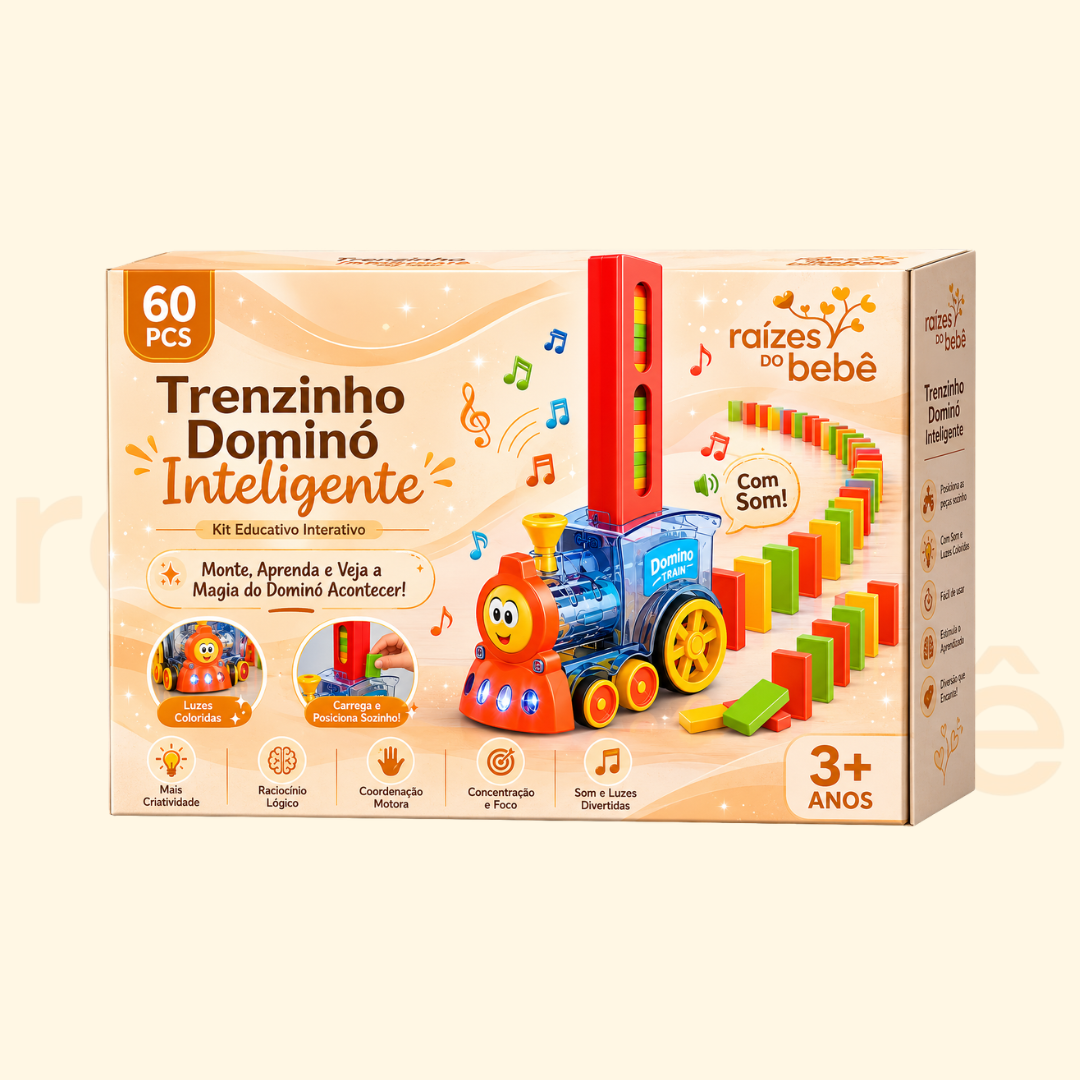 Trenzinho Dominó Inteligente AntiTela™