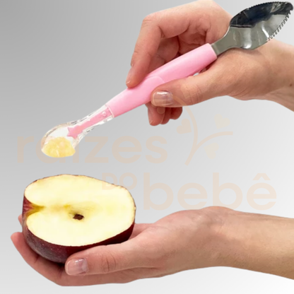 Colher Infantil Dual Nutri 2 Em 1 - Buba