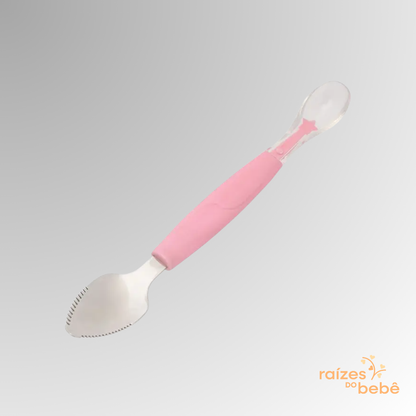 Colher Infantil Dual Nutri 2 Em 1 - Buba