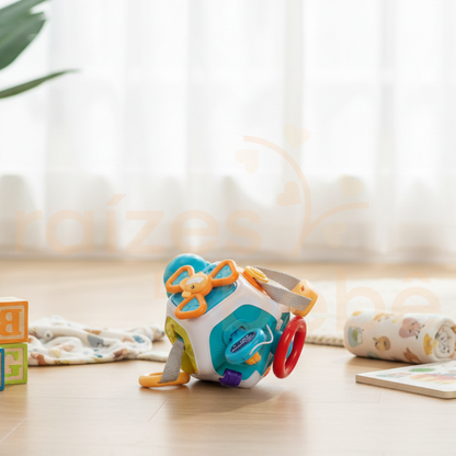 Cubo Sensorial Raízes do Saber