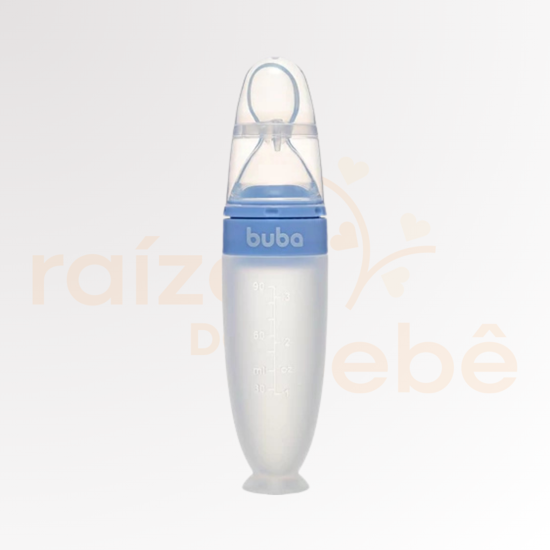 Colher Dosadora em Silicone com Ventosa - Buba
