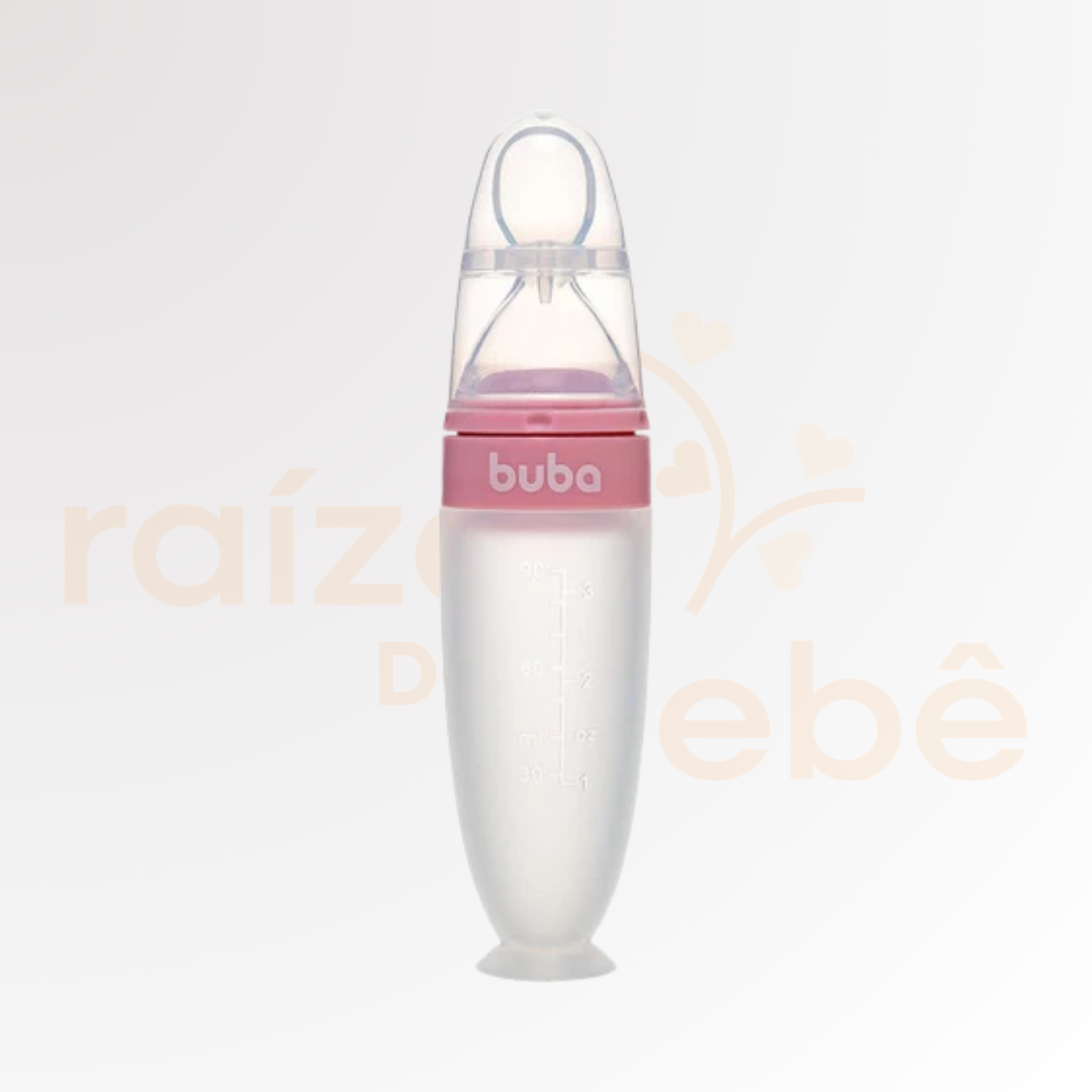 Colher Dosadora em Silicone com Ventosa - Buba
