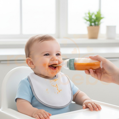 Colher Dosadora em Silicone com Ventosa - Buba