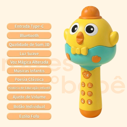 Microfone Luz & Diversão
